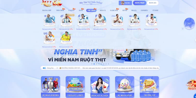 Crown Sports - Sảnh cá cược thể thao hấp dẫn nhất thị trường