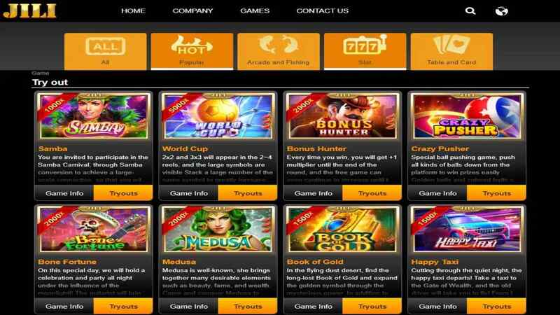 Tổng hợp kho game đa dạng chỉ có tại  JILI Game Slot