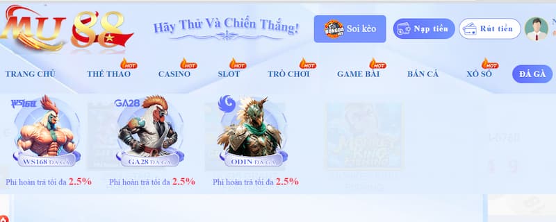 Giới thiệu sảnh game ODIN