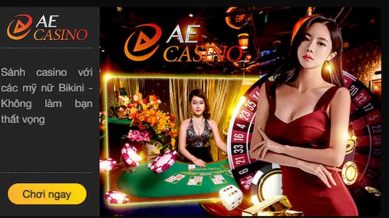 Giới thiệu tổng quan về sảnh cược casino AE