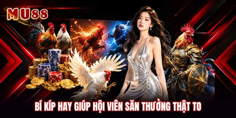 Bí kíp hay giúp hội viên săn thưởng thật to