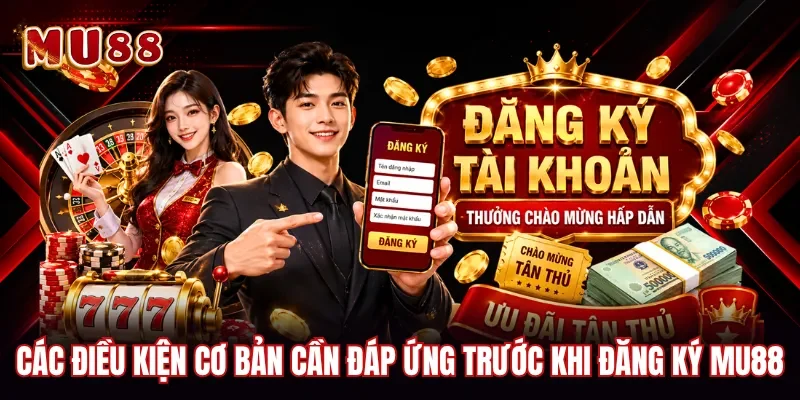 Các điều kiện cơ bản cần đáp ứng trước khi đăng ký MU88