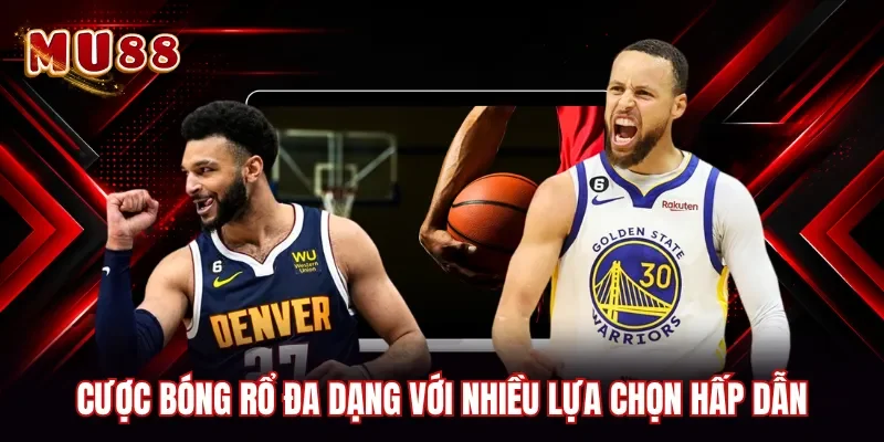 Cược bóng rổ đa dạng với nhiều lựa chọn hấp dẫn